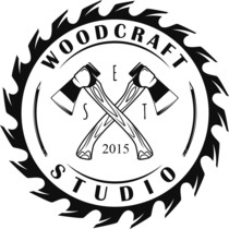 Logo woodcs stolyarnaya masterskaya woodcraftstudio med