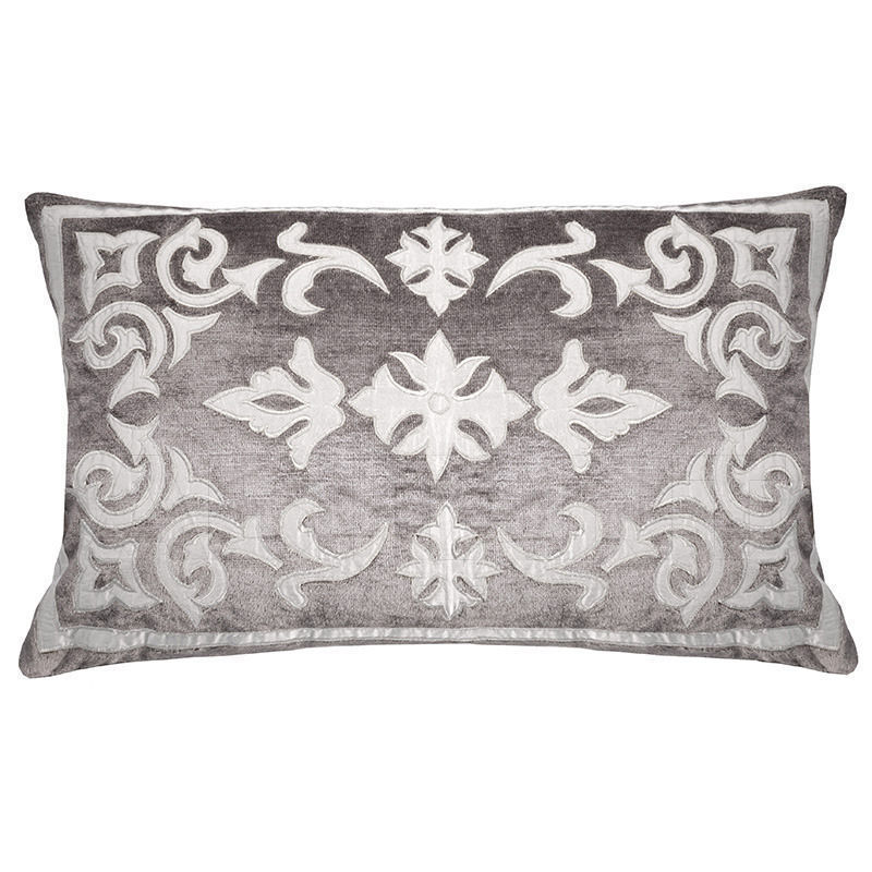 Купить Подушка Cushion Cover Rectangle in Taupe Velvet Atelier Textiles Whitehall E1942RTAD