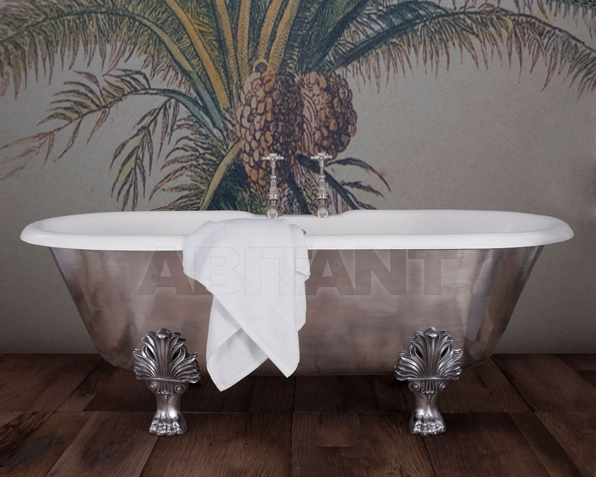 Купить Ванна Palm Leaf Hurlingham Bath Company  2015 Palm Leaf Hand Polished Exterior and Feet