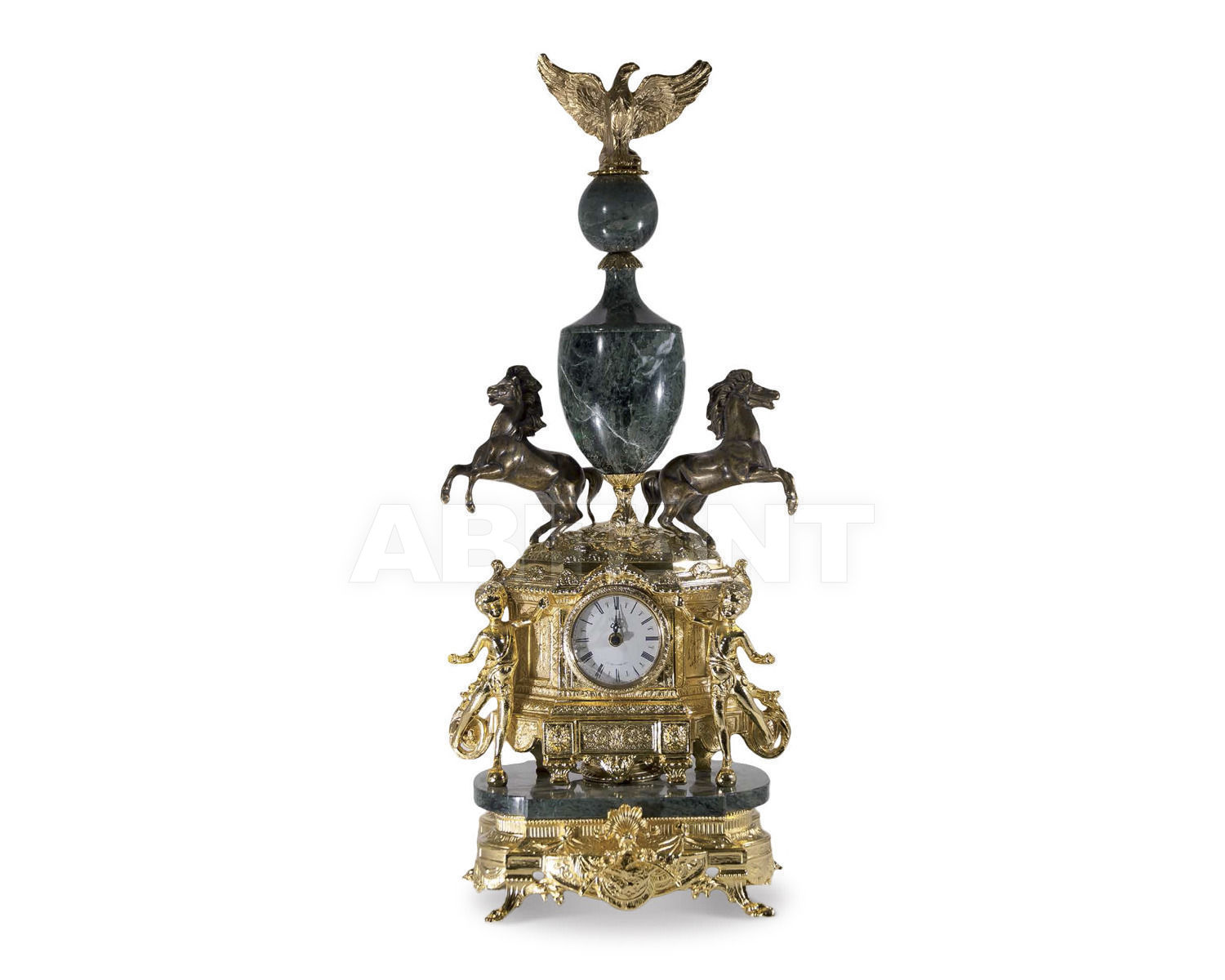 Купить Часы настольные Olympus Brass snc di Alberti W. Black 538 m