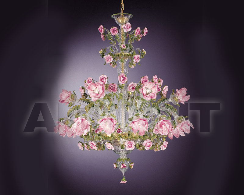 Купить Люстра Mazzuccato Light in Venice Roseto/12+6+cimiero