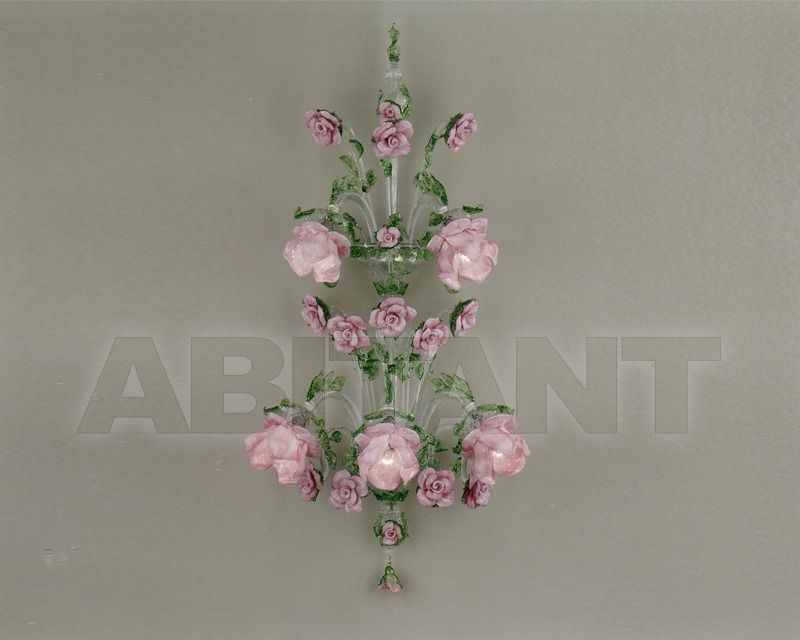 Купить Светильник настенный Mazzuccato Light in Venice Roseto/3+2 Applique