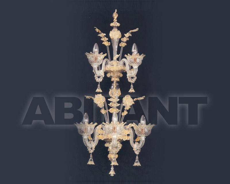 Купить Бра Mazzuccato Light in Venice 800/3+2 Applique con piramide