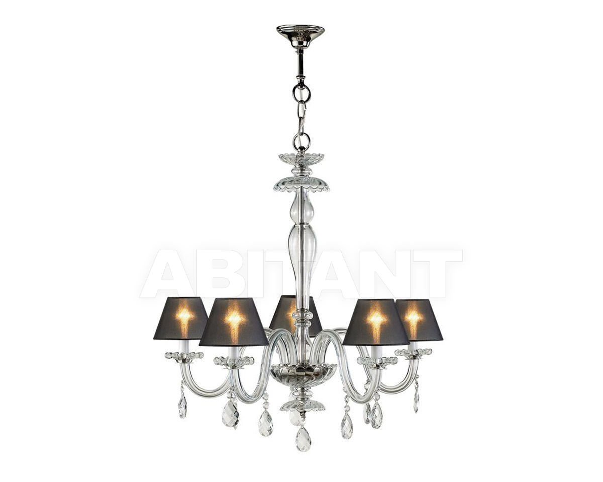 Купить Люстра Villa Lumi First  Chandelier 7115/5 with black shade