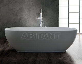Ванна BluBleu Corian Steel Alexia