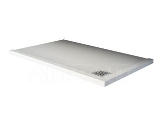 Душевой поддон BluBleu Corian Steel Side 100