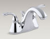 Смеситель для раковины Forté Kohler 2015 K-10270-4-G Современный / Скандинавский / Модерн