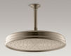 Лейка душевая потолочная Traditional Round Kohler 2015 K-13694-2BZ Классический / Исторический / Английский