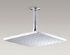 Лейка душевая потолочная Contemporary Square Kohler 2015 K-13696-BV Минимализм / Хай-тек