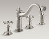 Смеситель для кухни Antique Kohler 2015 K-158-3-CP Классический / Исторический / Английский