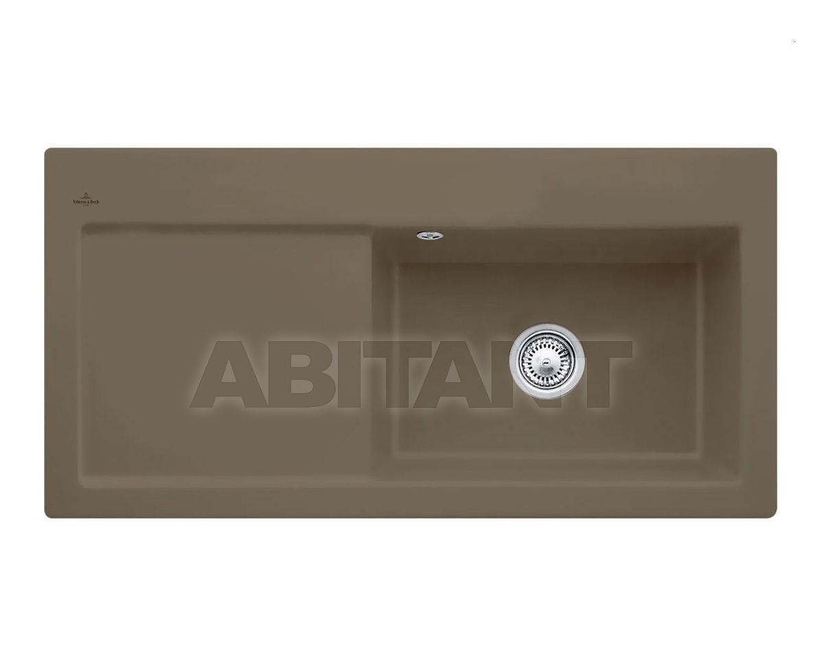 Купить Раковина накладная SUBWAY 60 XL Villeroy & Boch Kitchen 6719 01 TR