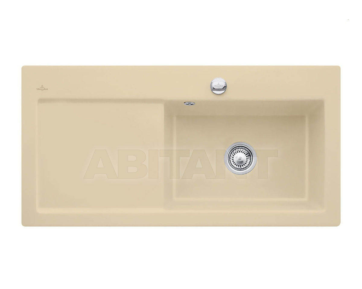 Купить Раковина накладная SUBWAY 60 XL Villeroy & Boch Kitchen 6719 02 i5