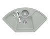 Раковина накладная SOLO CORNER 6708 01 i5 бежевый Раковина накладная SOLO CORNER Villeroy & Boch Kitchen 6708 01 i5 Современный / Скандинавский / Модерн