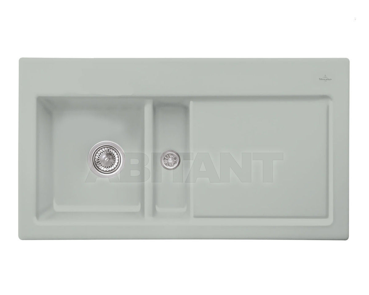 Купить Раковина накладная SUBWAY 45 Villeroy & Boch Kitchen 6773 01 KD