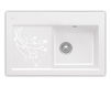 Раковина накладная SUBWAY 45 Villeroy & Boch Kitchen 6714 01 i2 Современный / Скандинавский / Модерн