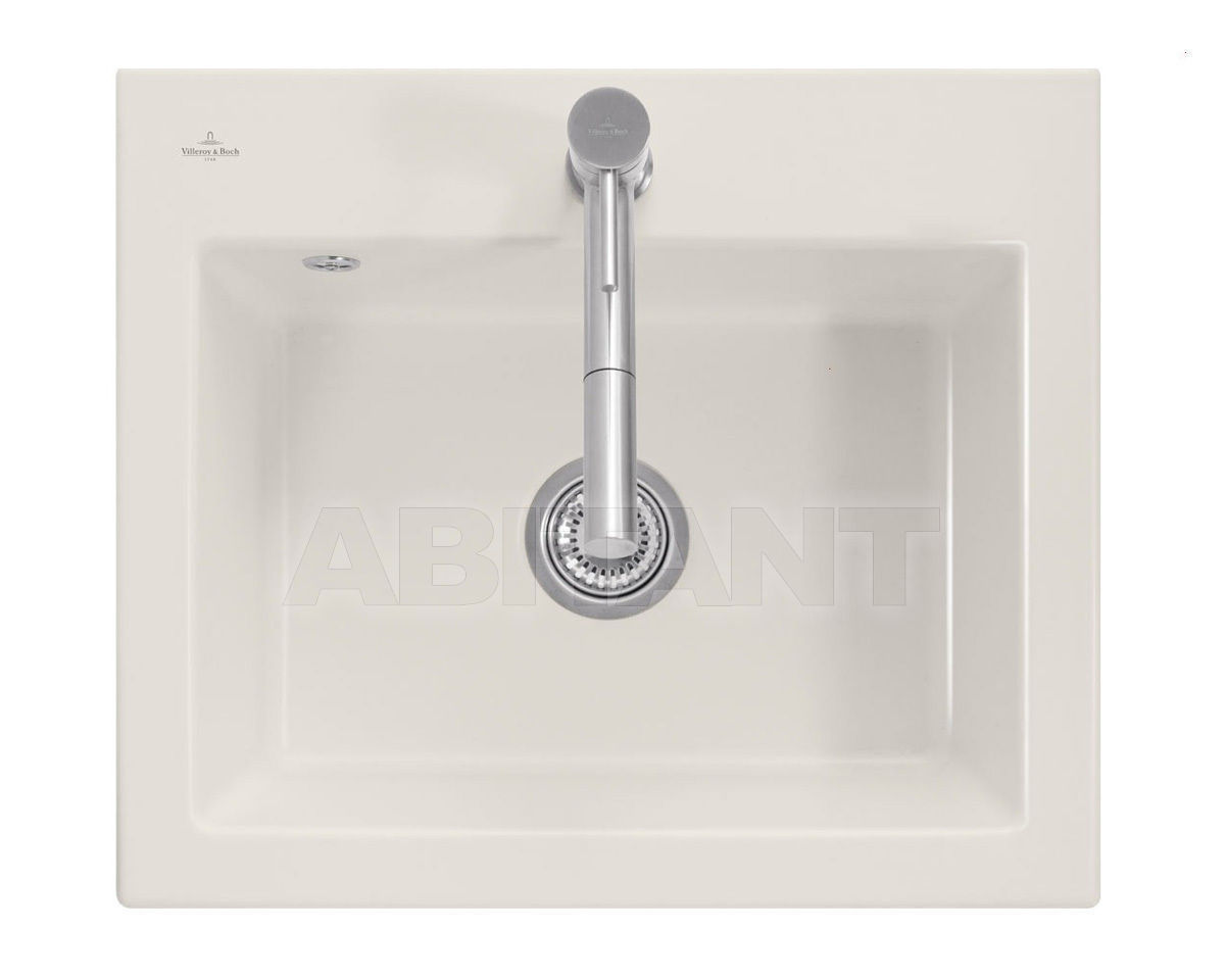 Купить Раковина встраиваемая SUBWAY 60 S FLAT Villeroy & Boch Kitchen 3309 1F KR