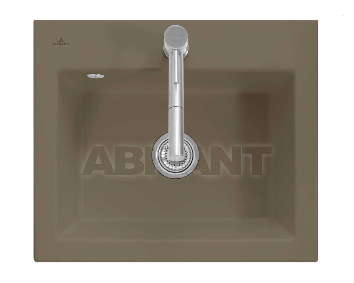 Купить Раковина встраиваемая SUBWAY 60 S FLAT Villeroy & Boch Kitchen 3309 1F TR