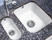 Раковина встраиваемая CISTERNA 45 Villeroy & Boch Kitchen 6704 01 FU Современный / Скандинавский / Модерн