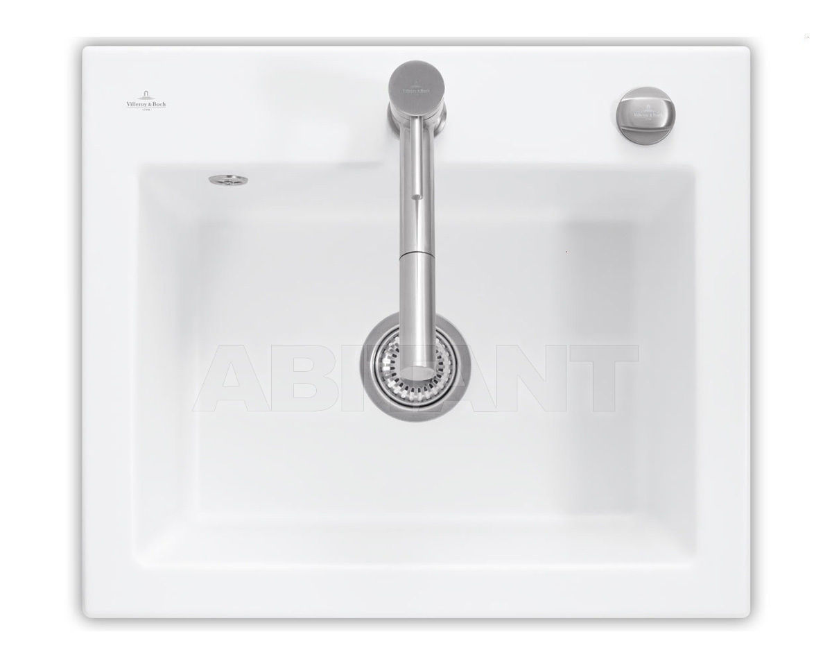 Купить Раковина встраиваемая SUBWAY 60 S FLAT Villeroy & Boch Kitchen 3309 2F S3