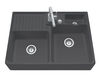Раковина встраиваемая DOUBLE-BOWL SINK Villeroy & Boch Kitchen 6323 92 TR Современный / Скандинавский / Модерн