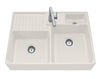 Раковина встраиваемая DOUBLE-BOWL SINK Villeroy & Boch Kitchen 6323 91 i4 Современный / Скандинавский / Модерн