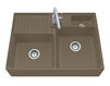 Раковина встраиваемая DOUBLE-BOWL SINK Villeroy & Boch Kitchen 6323 91 KR Современный / Скандинавский / Модерн