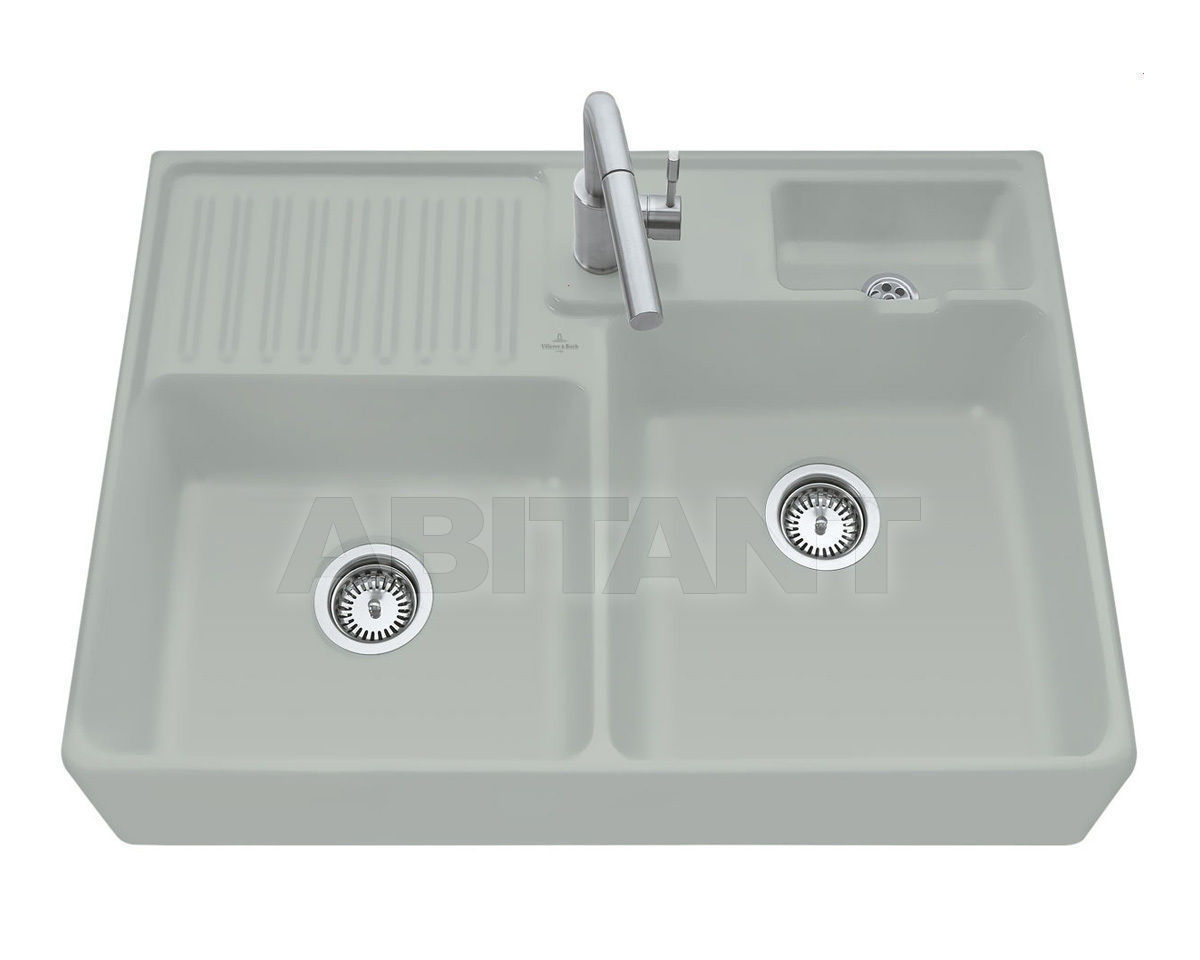 Купить Раковина встраиваемая DOUBLE-BOWL SINK Villeroy & Boch Kitchen 6323 91 KD