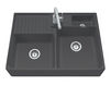 Раковина встраиваемая DOUBLE-BOWL SINK Villeroy & Boch Kitchen 6323 91 KD Современный / Скандинавский / Модерн