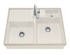 Раковина встраиваемая DOUBLE-BOWL SINK Villeroy & Boch Kitchen 6323 91 KD Современный / Скандинавский / Модерн