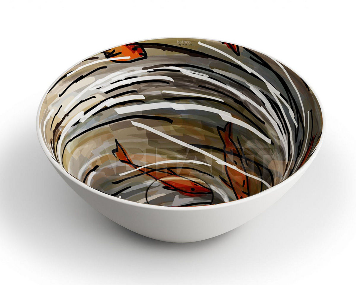 Купить Раковина накладная New Cuenca Cru The Bath Collection 2015 4033/BCRU55