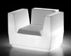 Кресло для террасы BIG CUT ARMCHAIR Plust LIGHTS 8279 A4182+RED Минимализм / Хай-тек