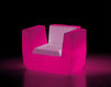 Кресло для террасы BIG CUT ARMCHAIR Plust LIGHTS 8279 A4182+RED Минимализм / Хай-тек