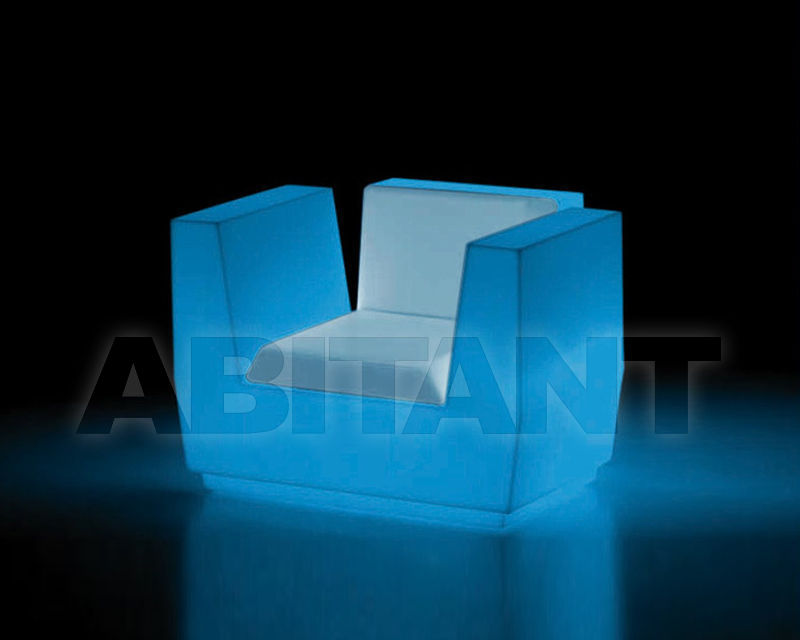 Купить Кресло для террасы BIG CUT ARMCHAIR Plust LIGHTS 8279 A4182+BLUE