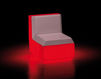 Кресло для террасы BIG CUT MODULE Plust LIGHTS 8280 A4182+ROSE Минимализм / Хай-тек