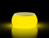 Столик журнальный T BALL Plust LIGHTS 8248 A4182+BLUE Минимализм / Хай-тек