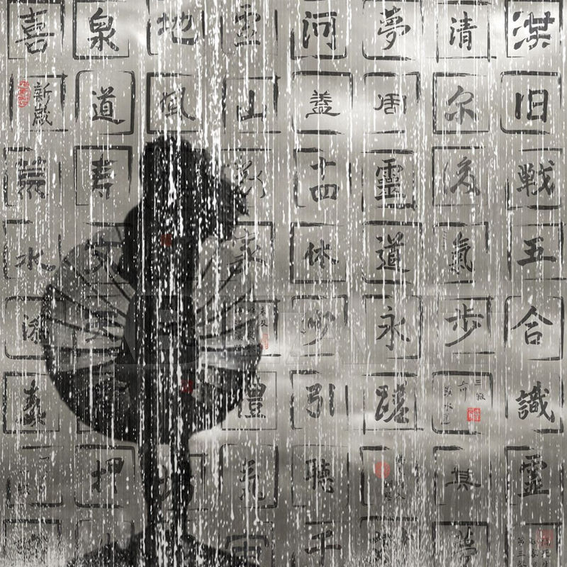 Купить Виниловые обои DROPS FROM HEAVEN Wall&Decò  CONTEMPORARY WALLPAPER GPW1332