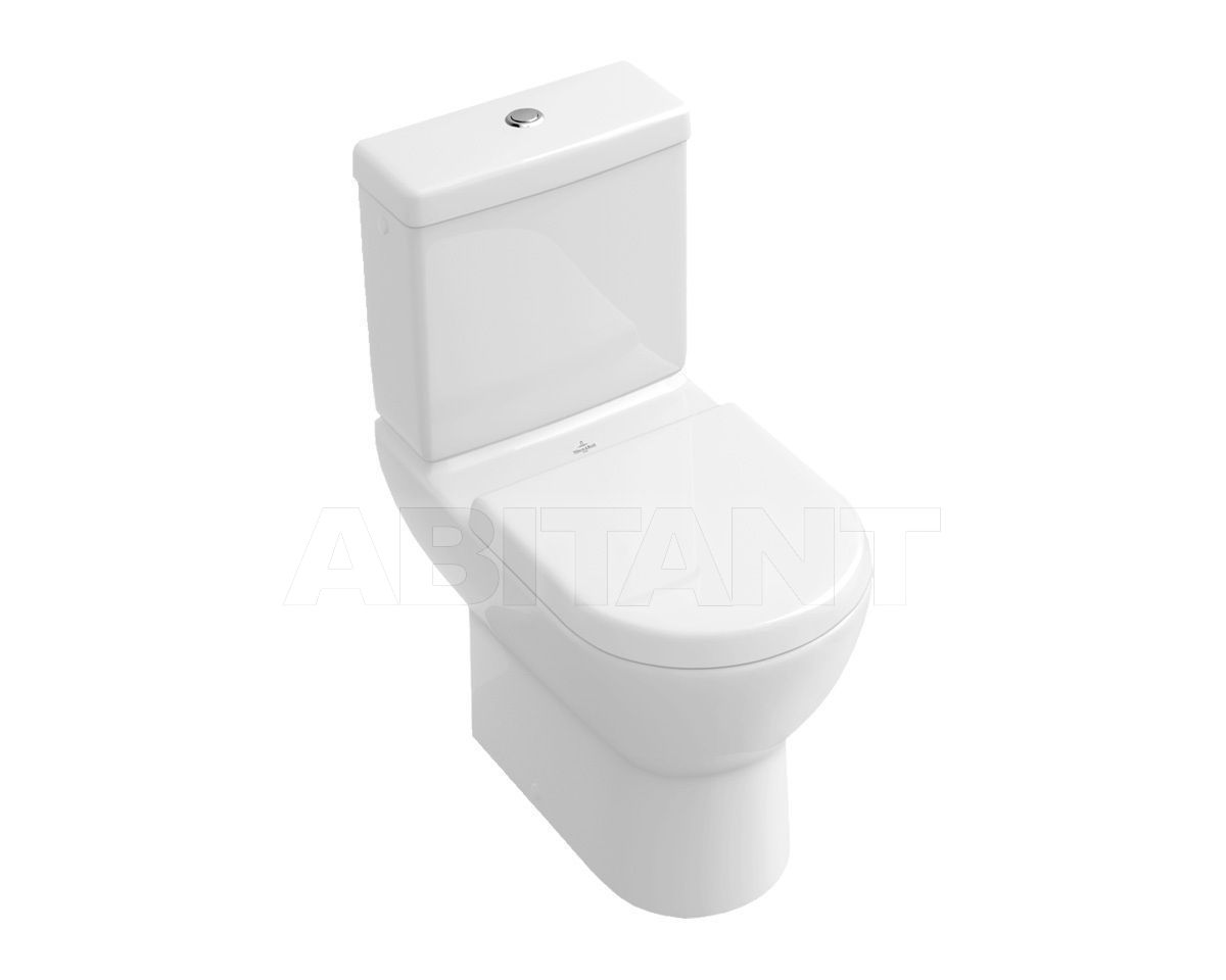 Купить Унитаз напольный SUBWAY Villeroy & Boch Bathroom and Wellness 6609 10 + 7723 11