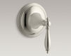Встраиваемый смеситель Finial Traditional Kohler 2015 K-T10304-4M-2BZ Современный / Скандинавский / Модерн