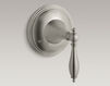 Встраиваемый смеситель Finial Traditional Kohler 2015 K-T10304-4M-2BZ Современный / Скандинавский / Модерн