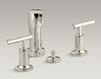 Смеситель для биде Purist Kohler 2015 K-14431-4-CP Современный / Скандинавский / Модерн