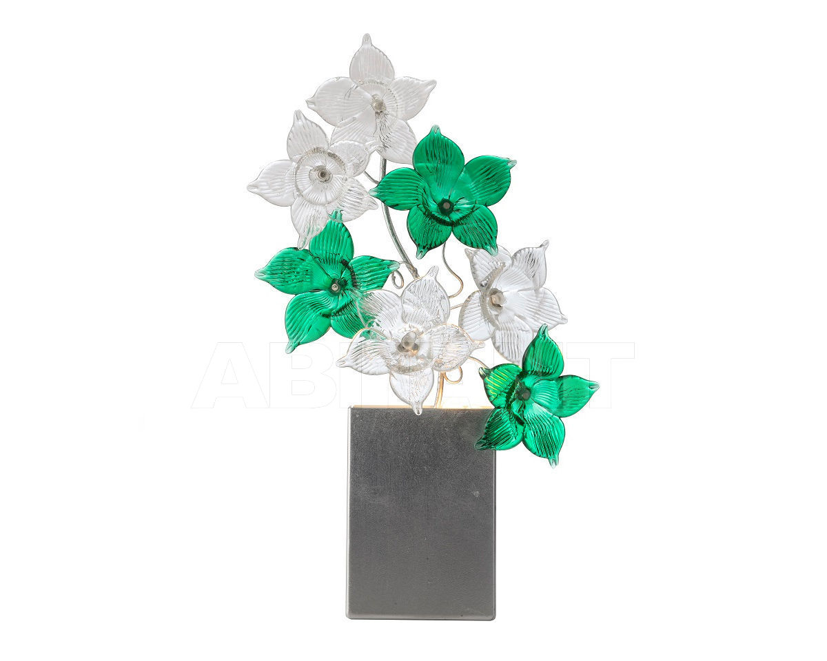 Купить Светильник настенный Tredici Design EDO 1415.1 AG L-GREEN