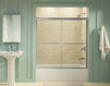 Шторка для ванны Gradient Kohler 2015 K-709062-L-MX Современный / Скандинавский / Модерн