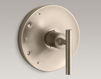 Встраиваемый смеситель Purist Kohler 2015 K-T14423-4-SN Современный / Скандинавский / Модерн