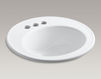 Раковина накладная Brookline Kohler 2015 K-2202-4-47 Современный / Скандинавский / Модерн