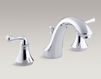 Смеситель для ванны Forté Kohler 2015 K-T10292-4A-BN Современный / Скандинавский / Модерн