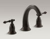 Смеситель для ванны Kelston Kohler 2015 K-T13494-4-CP Современный / Скандинавский / Модерн