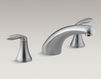 Смеситель для ванны Coralais Kohler 2015 K-T15290-4-CP Современный / Скандинавский / Модерн