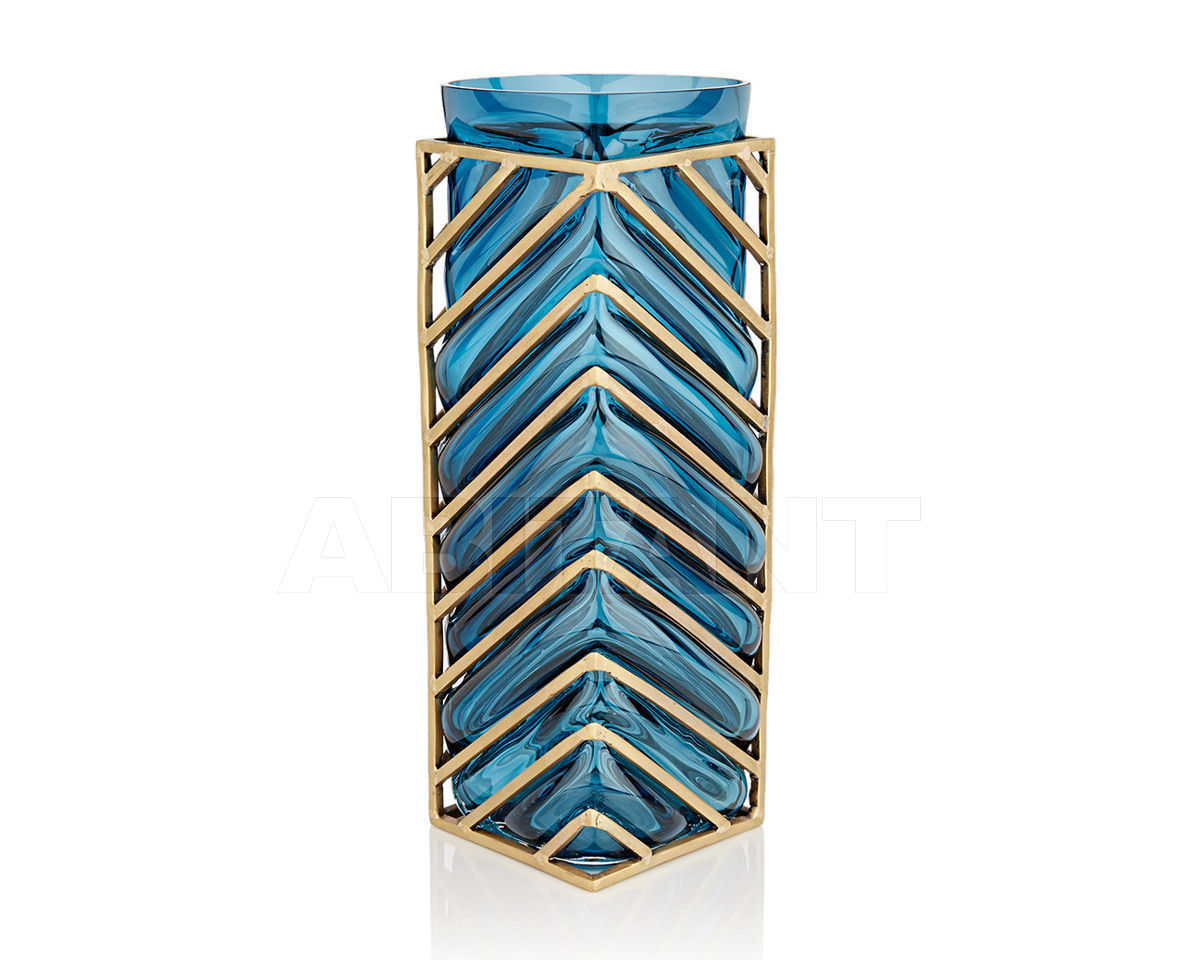 Купить Ваза Vanessa Mitrani GEOMETRIC Angle Duck Blue