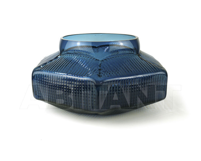 Купить Ваза Vanessa Mitrani TRACE Low Vase Duck Blue