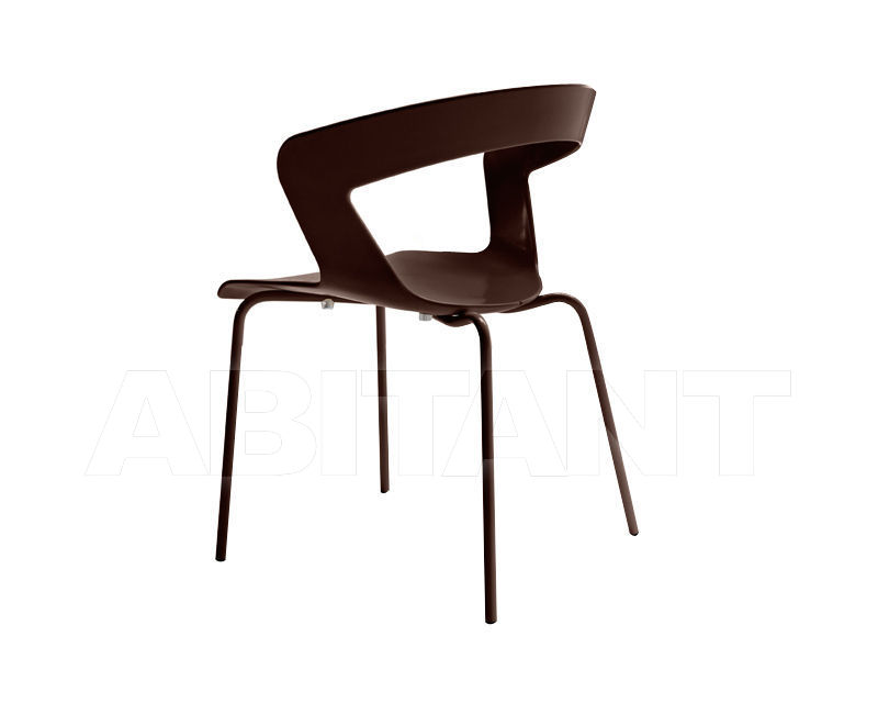 Купить Стул IBIS Metalmobil Light_Collection_2015 002 VR+BROWN